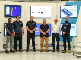 The AMRC North West and LightwaveRF teams